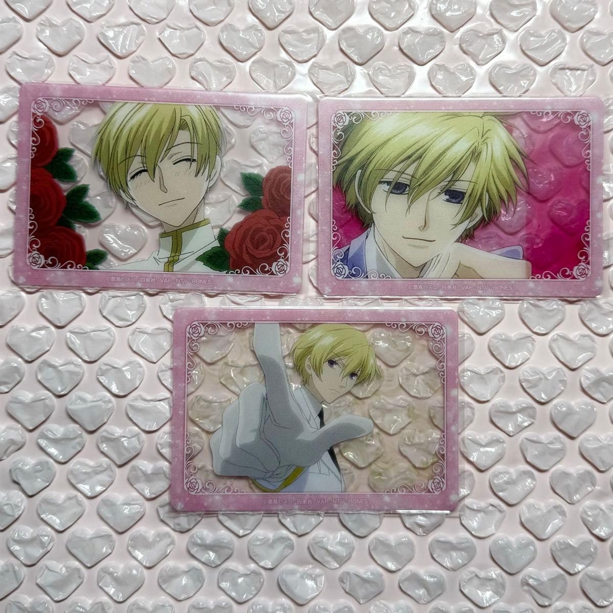 Amazon.co.jp: 桜蘭高校ホスト部 クリアカード クリカ 環 3点セット